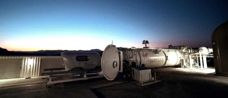 BIG-designed virgin hyperloop successfully completes first passenger test